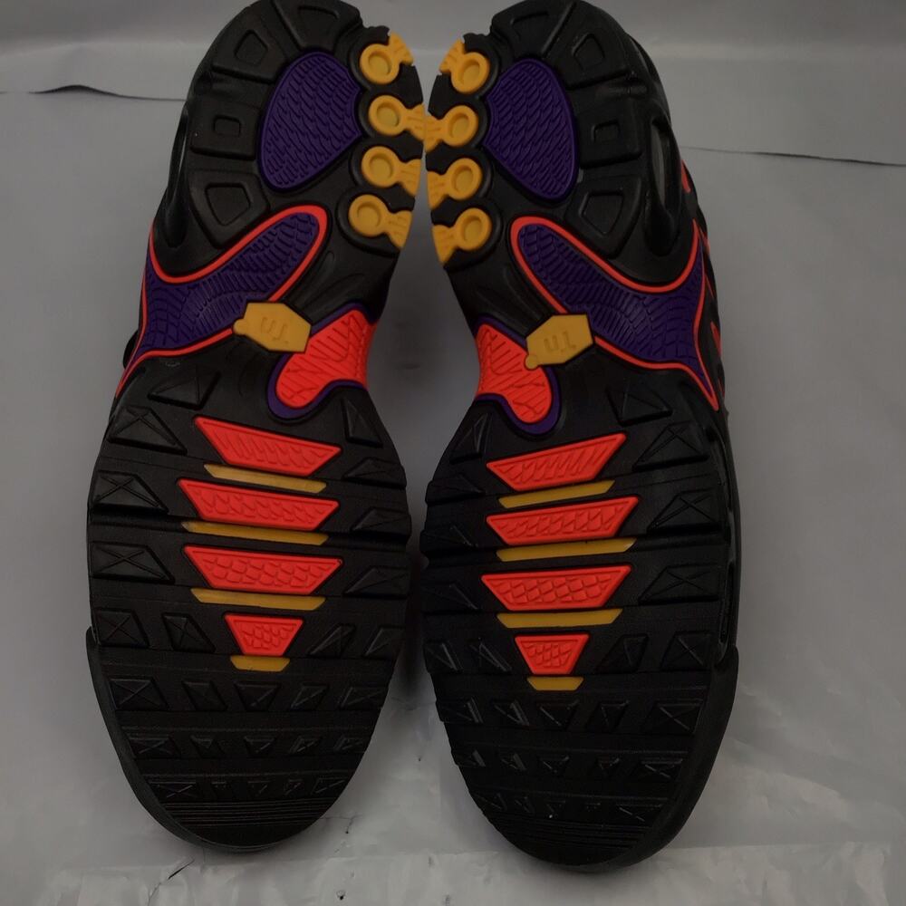 New Men's Nike Red and Black Air Max Plus Drift with Purple Accents Size 11 B4 - Picture 6 of 8